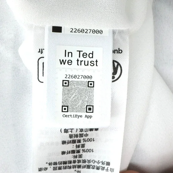 Ted Baker 2 Dress Womens 6 White Black Floral Ruffles Chiffon Tie Waist Lined - Picture 13 of 16